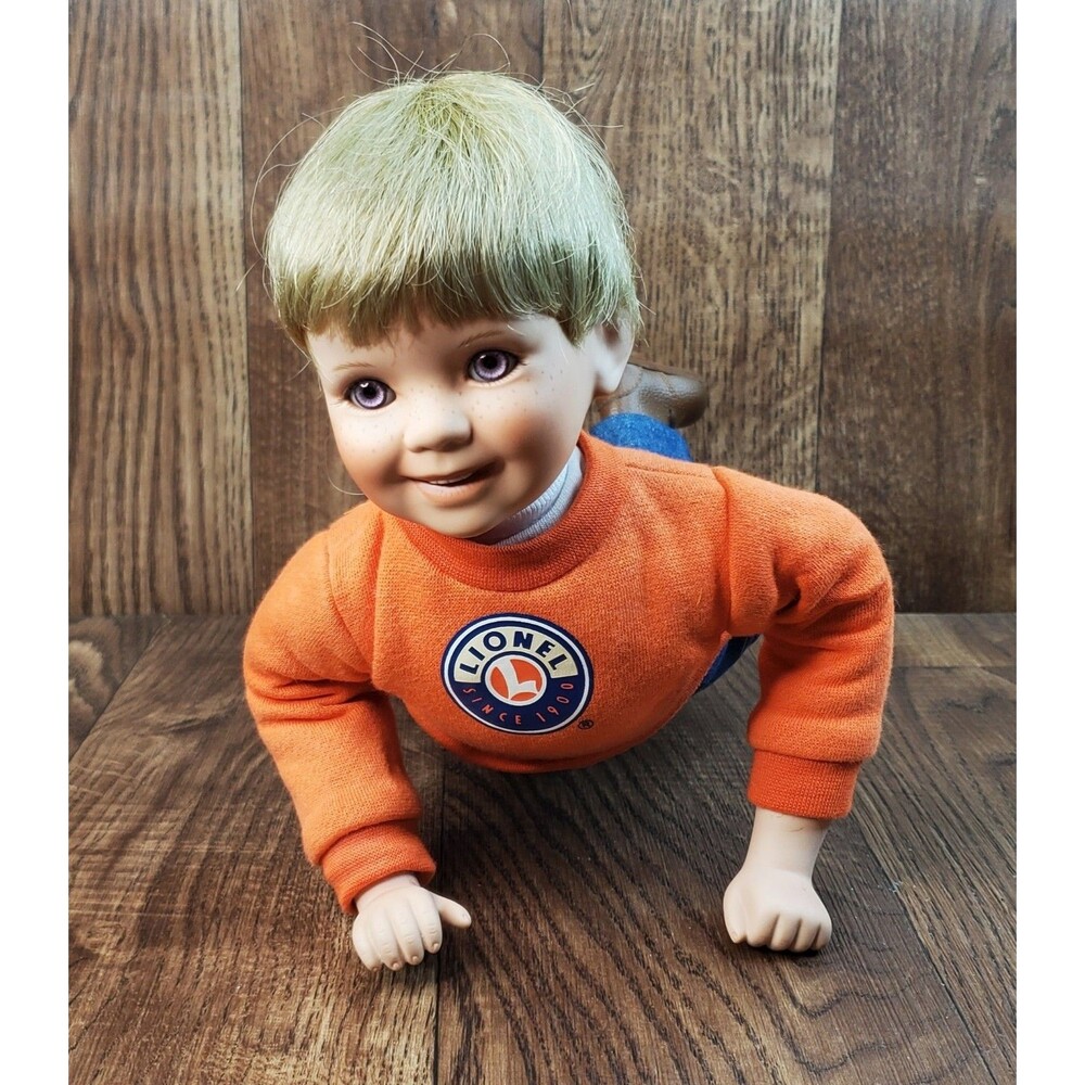 Daniel Lionel Collector by Elke Hutchens Porcelain Doll Danbury Mint 1990